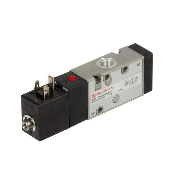 3/2 Way Valve G1/8" 24V~ Impulse Aluminum Api A1E132-Asa120 - API Pneumatic Ürünü