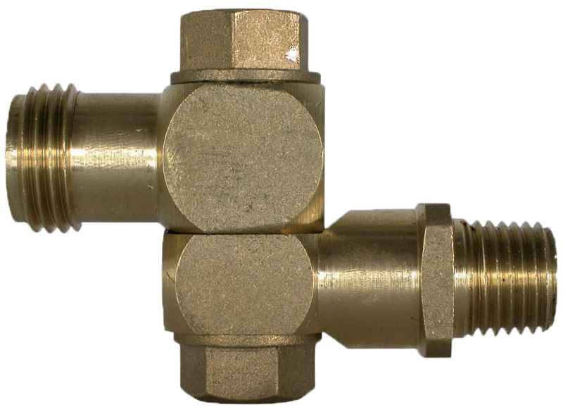 Angle Swivel Fitting Brass G1/8" Ø8X6Mm 'C34 186 Msv' - John Guest