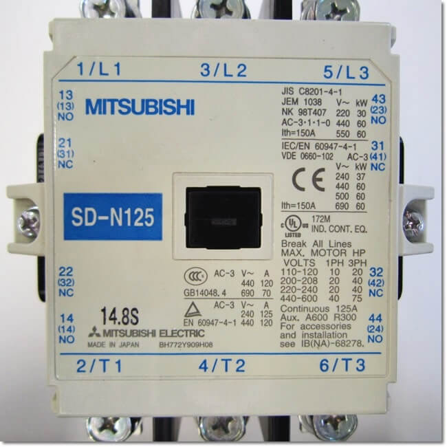Mitsubishi Electric Part Code: SD-N125 DC24V - Yonwoo Ürünü
