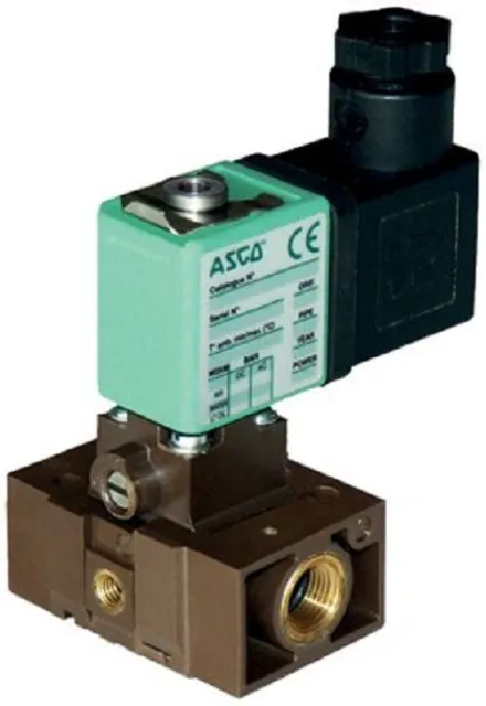 Solenoid Valve 3/2 M5 12V= 6Bar Asco V365B05C/Ze30C