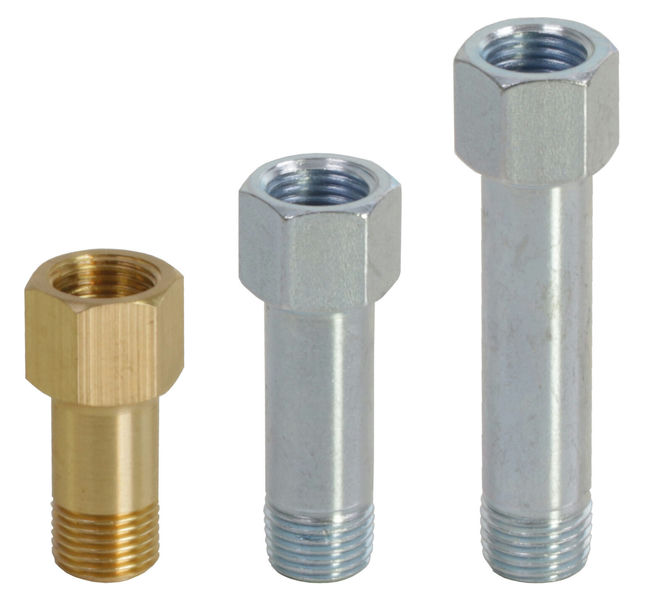 Thread Extension Short Brass G1/4 G3/8 16Bar Vlk 14 38 Ms