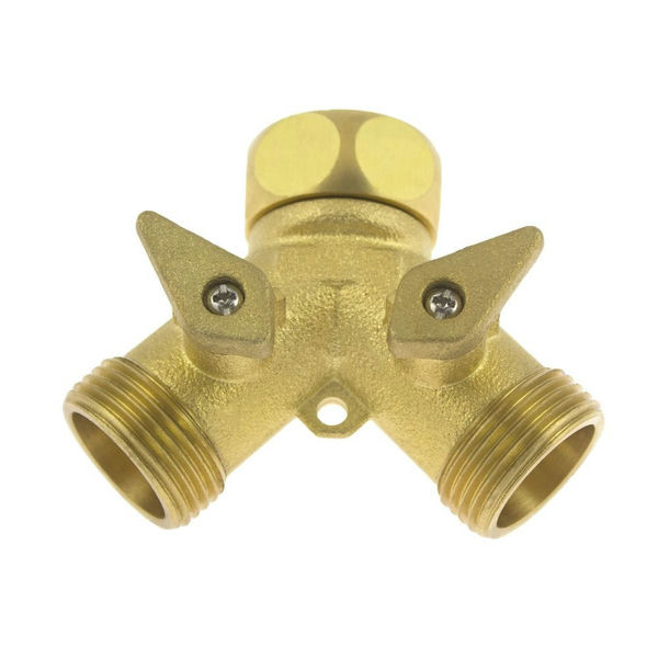 Y-Connector Brass G1/8 16Bar Yi 18 Msv