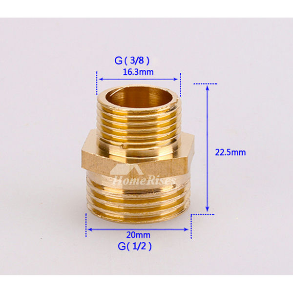 Angle Connector Brass G3/8 16Bar Wi 38 Msv