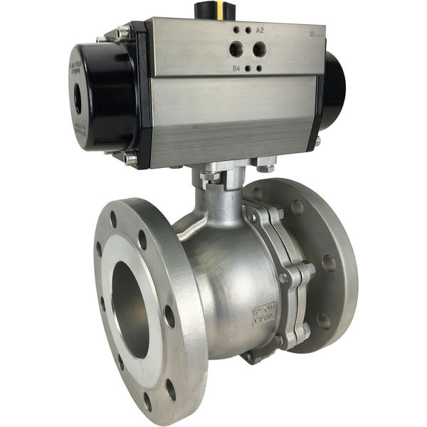 Ball Valve Pneumatic Simple 3-Piece G1 Kh Pe 112 Es Fs