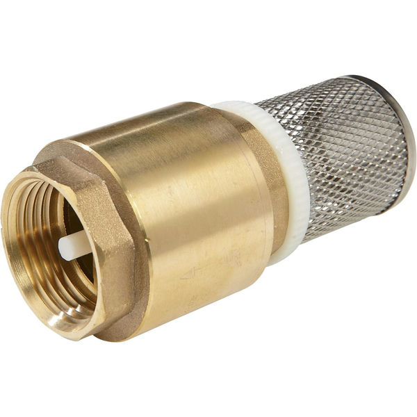 Foot Valve With Suction Strainer G2 Brass Fu Yo 200 Ms