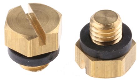 Closing Cap Blind Plug Brass M5 16Bar Api Vsk