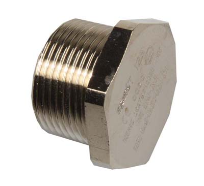 Closing Cap Blind Plug Brass G1/2 16Bar Api Vsk