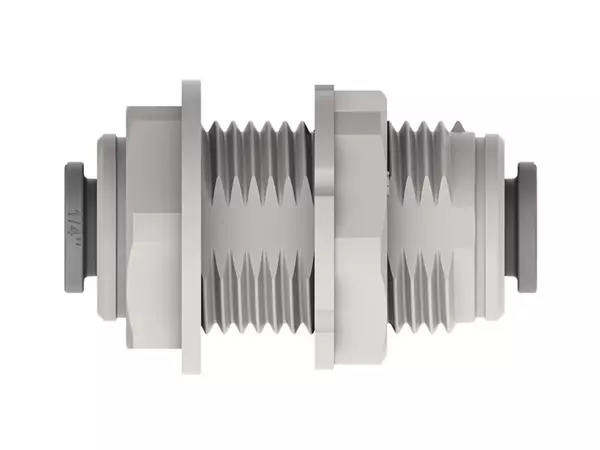 Schott Reducer Connector 3/8 To 1/4 Inch John Guest Pi121208S