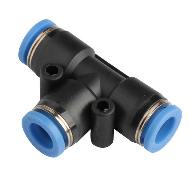 T-Hose Connector Reduced Pom 2X12Mm-6Mm Trs 12612 Pom