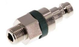 Coupling Plug External Thread Nw5 Brass G1/8 Ks 18 Msv