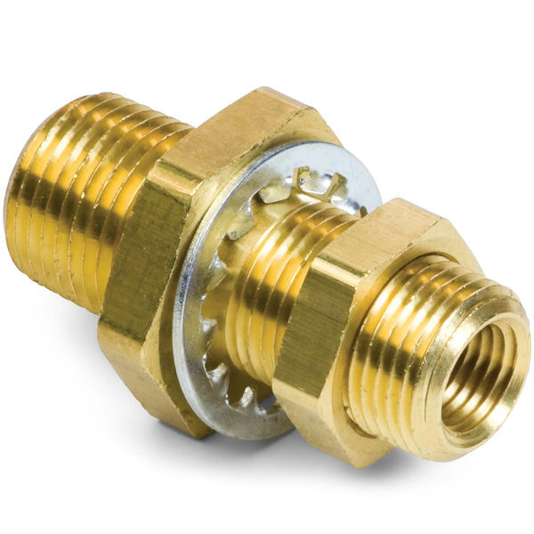 Bulkhead Coupling Plug Union Nut Nw5 Brass Kss 8/6 Msv