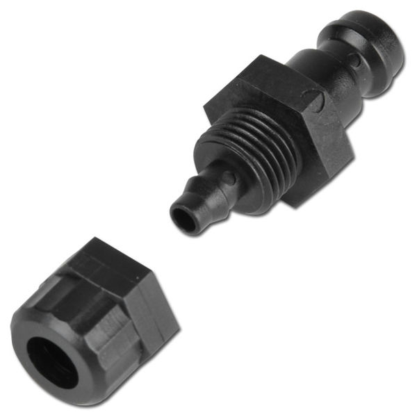 Hose Connector Reduced Pom 9Mm-6Mm Grs 96 Pom