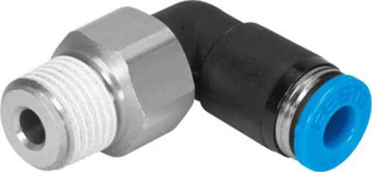 L Push-In Fitting 90° R1/8 6Mm Qwdpk 186