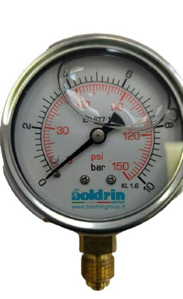 Pressure Gauge Plastic 80Mm 1/4/A 0/10Bar Mk800/10H
