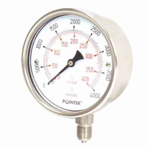 Compact Pressure Gauge Va/Stainless Steel 40Mm 1/4/R 0/60Bar Mes400/60U14